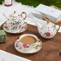 Teaware Sets English Afternoon Tea Single Pot Ceramic Set One Cup Plate Mother Coffee