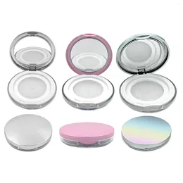 Storage Bottles 2Pcs Empty Makeup Powder Box With Mirror Mesh Sifter 3G Holder Convenient To Use For Girls And Women Mini Size Anti Leakage