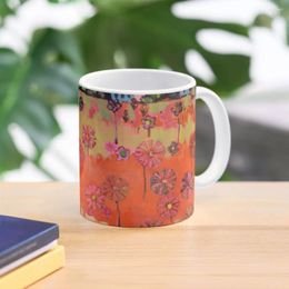 Mugs Dog In Field Of Flower Coffee Mug Travel Ceramic Cups Thermo Cup To Carry For Tea