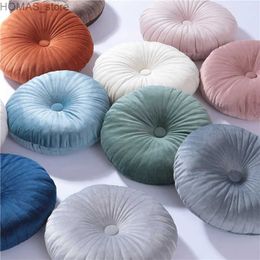 Cushion/Decorative Pillow Round Pouffe Throw tatami mat home decoration sofa mat bed chair floor sofa cushion 35x35cm Y240401