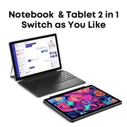 CHUWI UBook XPro 2 IN1 Windows Tablet 13'' 2K Touchscreen 512GB SSD 8GB RAM Intel Core i5-10210Y Support Keyboard Stylus