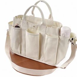 large Capacity Canvas Tote Bags for Work Bucket Shop Bag New Diaper Baby Nursing Bag College Style Student Book Shoulder Bag u19U#