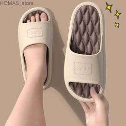 home shoes Women wearing slippers for summer outings new indoor home bathroom shower EVA sandals and slippers Y240401
