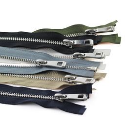 1Pcs 5# 55/65/75cm High Quality Open-end Auto Metal Zipper DIY Handcraft Use for Clothes Shoes Pocket Garment