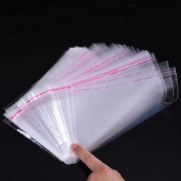 100Pcs/Lot 5Wires OPP Bag Transparent Home Travel Book Storage Favours Small Toy Gift Packaging Self Seal Plastic Bags Air Hole