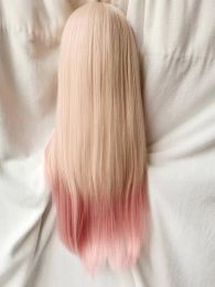 High Quality Anime COS Darling Marin Kitagawa Cosplay Wigs Long Pink Gradient Heat Resistant Hair Party Wig + a wig cap