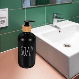 Liquid Soap Dispenser Portable Bottled Handwashing Fluid Dry Shampoo Women Glass Kitchen