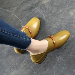 Fitness Shoes Women Leather Wedges Thick High Heels Woman Vulcanised Casual Flats Comfortable Women's Boots Wedding Shoess4