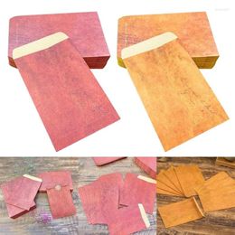 Gift Wrap 100x/Set Antique Envelopes Krafts Paper Aged Blank For Party Invitations Home Stationery Supplies