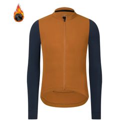 Spexcell Rsantce Winter Termal Pleece Cyercing Jersey Top Mtb Bike MTB MENS BICYCLE ABBIGLIO DELLA MANSEVE LUNGA UNIFIFICA