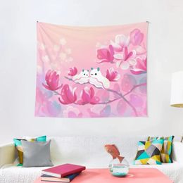 Tapestries Magnolia Sea Slug Tapestry Decoration Room Decor For Bedroom Nordic Home Aesthetic Korean