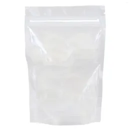 Storage Bags 100pcs Self-Sealing Transparent Bag Food Snack Packaging Pouches For Jewelry Candy Electronics