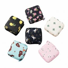 portable Women Tamp Storage Bag Sanitary Pad Pouch Napkin Cosmetic Bags Organiser Girls Mini Makeup Lipstick Holder Wallet Bag q15d#