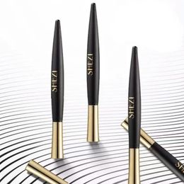 Shezi Black Liquid Eyeliner Pen Waterproof Long Lasting Eye Makeup Smooth Quick-dry Gold Eye Liner Pencil Japanese Cosmetics 240327