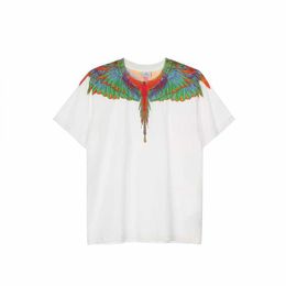 fashion brand mb short sleeve marcelo classic jersey burlon phantom wing t-shirt color feather lightning blade couple half t-shirt7H6L