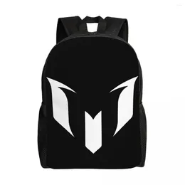 Backpack White Messis Soccer Football Backpacks For Boys Girls School College Travel Bags Men Women Bookbag Fits 15 Inch Laptop