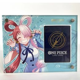 Anime ONE PIECE OPCG Acrylic Card brick Nefertari D. Vivi Boa Hancock Yamato Monkey D. Luffy Children's toys Board game card