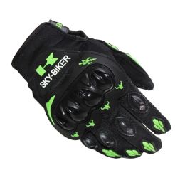 Kawasaki Cycling Universal Gloves, Racing Gloves, Winter Warm Motorcycle Protective Equipment, Sizes: M, L, XL, XXL