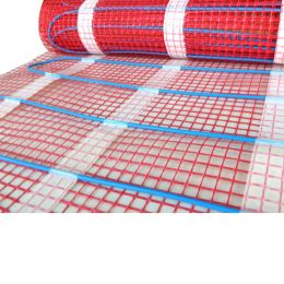 Electric Radiant Warmmat Self-adhesive Floor Heat Heating Mat 1-10 m2 Ceramic Tile Wooden Floor Heating System 200W/m2