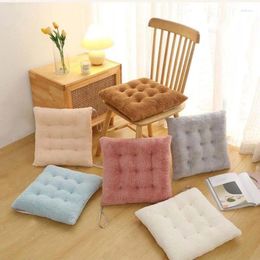 Pillow 2024 Sell Like Cakes Push Thick Cotton Article Soft Chair Sushion Solid Color Fashion Plush Household