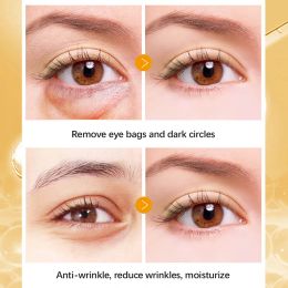 60pcs Hydrogel Under Eye Patches Gel Anti Wrinkles Age Remove Dark Circles 24k Gold Crystal Collagen Moisturizing Eyes Mask Pad