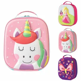 children Kawaii Unicorn Lunch Bag EVA Insulated Thermal Bento Lunch Box Picnic Supplies Bags Girls Student Food Ctainer School W1qT#