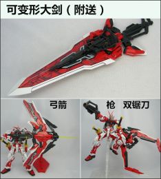DABAN NEW 6601 1/100 MG Astray Red Frame Kai MBF-P02 Including The Big Sword and Double Blades Assemble Mecha Model Toys