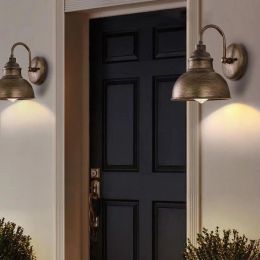 Retro Wall Lamps Outdoor Waterproof Wall Lights American Country Loft Sconce Vintage Garden Porch/Industrial Courtyard Lighting
