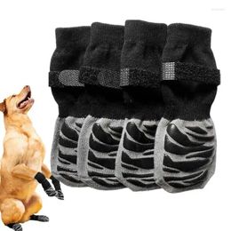 Dog Apparel Anti Slip Socks Protector Adjustable Pet Puppy Grip Protectors For Puppies Small
