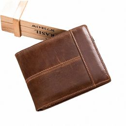 westal Genuine Leather Wallet with Coin Purse RFID Wallet for Men Cardholder Mey Bags K6MP#