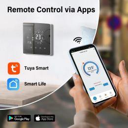 Tuya Smart Zigbee Thermostat WiFi For Electric Water Floor Gas Boiler Heating Temperature Regulator with Alexa Alice Google Home