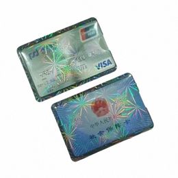 5pcs Clear Laser ID Card Holder Bank Credit Busin Card Cover Student Bus Acc Card Protector Waterproof Organiser Case 309P#