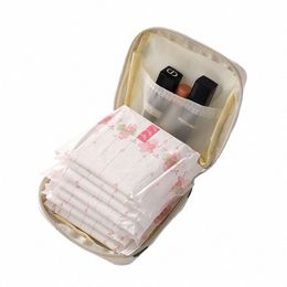 sanitary Napkin Storage Bag Portable Cosmetic Lipstick Storage Bag Travel Earphe Coin Organiser Pouch Bags Cute Girl Mini Bag S4a6#