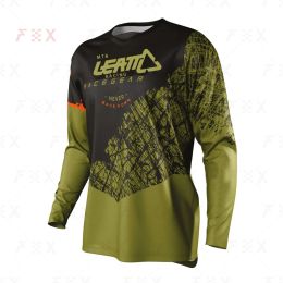 motorcycle mountain bike team downhill jersey MTB Offroad DH bicycle locomotive shirt cross country mountain mtb leatt racing