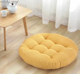 Cushion/Decorative Pillow Large floor mat circular chair mat indoor seat mat tatami mat meditation yoga living room sofa balcony Y240401