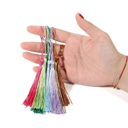 30pcs 70mm Hanging Rope Silk Tassel Trim Fringe Pendants For DIY Jewelry Making Findings Earrings Necklaces Accessories Supplie