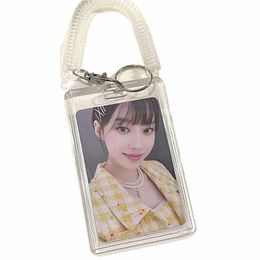 universal Acrylic Transparent Photocard Holder Credit Card Holder Idol Photo Sleeves Stuff Name Card Students Bus Card Protector l6wC#