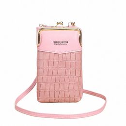 luxury Women Phe Bag PU Leather Crossbody Bag Crocodile Pattern Menger Handbag and Purse Shop Satchel Bag Card Holder s f3eM#