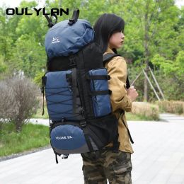 Bags 90L Camping Backpack Women Men Large Capacity Travel Bag Hiking Army Climbing Bags Luggage Outdoor Mountaineering Sport Bag