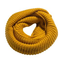 Women's scarve winter KnittingTwo Circles Loop Pullover Scarf for women female Solid Colour Versatile Lightweight neckerchief