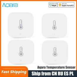 Control Aqara Temperature Sensor Smart Air Pressure Humidity Environment Sensor Smart Control Zigbee Connexion for Mihome App