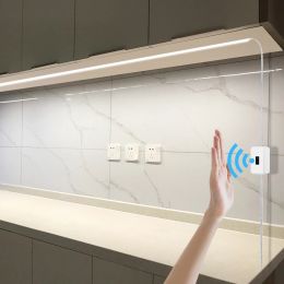 5V USB LED Strip Light COB Hand Sweep Sensor LED Lights For Kitchen Cabinet Cupboard Home Decor Lighting White Natural White