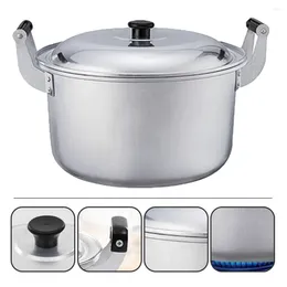Double Boilers Cooking Boiler Pot Binaural Kitchen Utensil Household Soup Thicken Aluminium Small Steam Stock Stockpot
