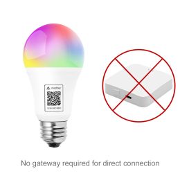 Xiaomi Smart Led Light Bulb 15W E27 Smart Lamp 85-265V RGBCW Dimmable Lamps Cozylife APP Works With Alexa Google Home Yandex