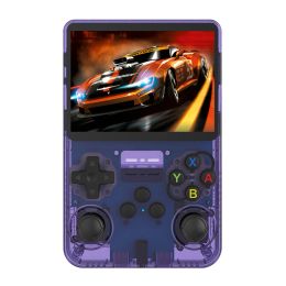 R36S Portable Pocket Video Player 64GB Games 3.5 Inch IPS Screen Nostalgic Handheld Game Machine 3D Dual-System for Children