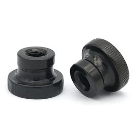 2-5Pcs M3 M4 M5 M6 M8 M10 Black Silver Double Step Adjust Knurl Thumb Nut Hand Tighten Thumbnut 3D Printer Curtain Wall