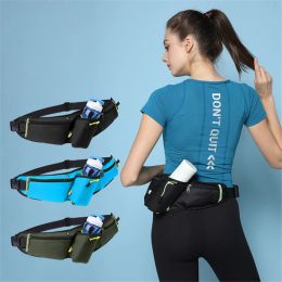 Bags Waist Bag Running Bag Waterproof Sports Belt Gym Bag Portable Lightweight Hydration Belt Water Bottle Hip Waist Pack