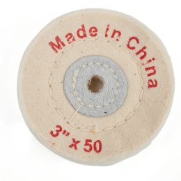 3'' Cloth Buffing Polishing Wheel Buffer Polish Jewellery Grinder Pad Handcraft New And High Quality.