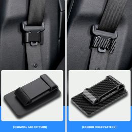 Car Safety Seat Belt Limiter Stopper Adjusting Clip Non-slip Spacing Limit Device Fixed Buckle Accessories For Tesla Model 3/Y