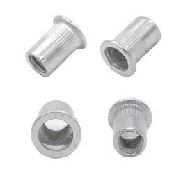 20Pcs M3 M4 M5 M6 M8 M10 Aluminium Alloy Rivnut Flat Head Threaded Insert Nutsert Cap Rivet Nut